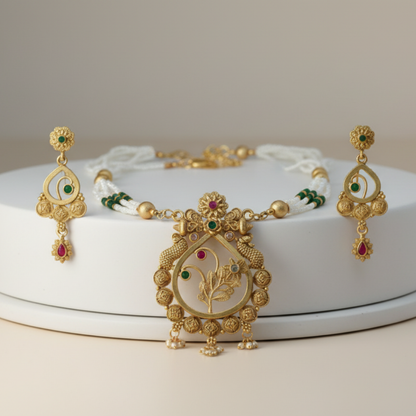 Rajvanshi Rani Haar Necklace Set
