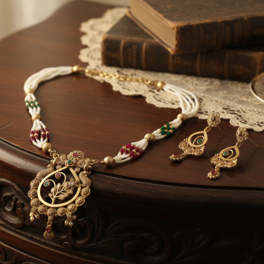 Rajvanshi Rani Haar Necklace Set